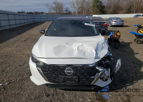 2025 Nissan Sentra Sr from USA, damaged, VIN 3N1AB8DVXSY262980